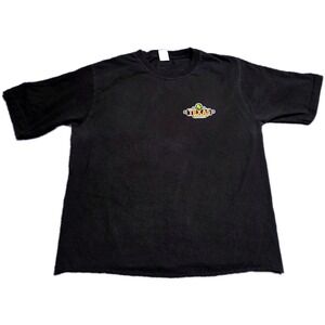 Print Tex Texas Graphic Roadhouse Shirt Men's Size M Pre Shrunk Staff Uniform